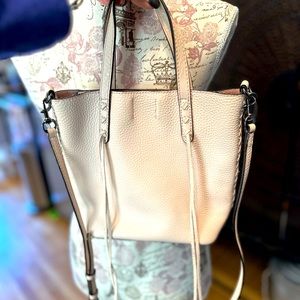 Rebecca Minkoff light pink crossbody.